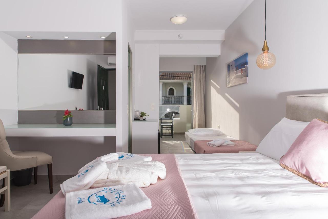 Denise Beach Hotel ラガナス エクステリア 写真