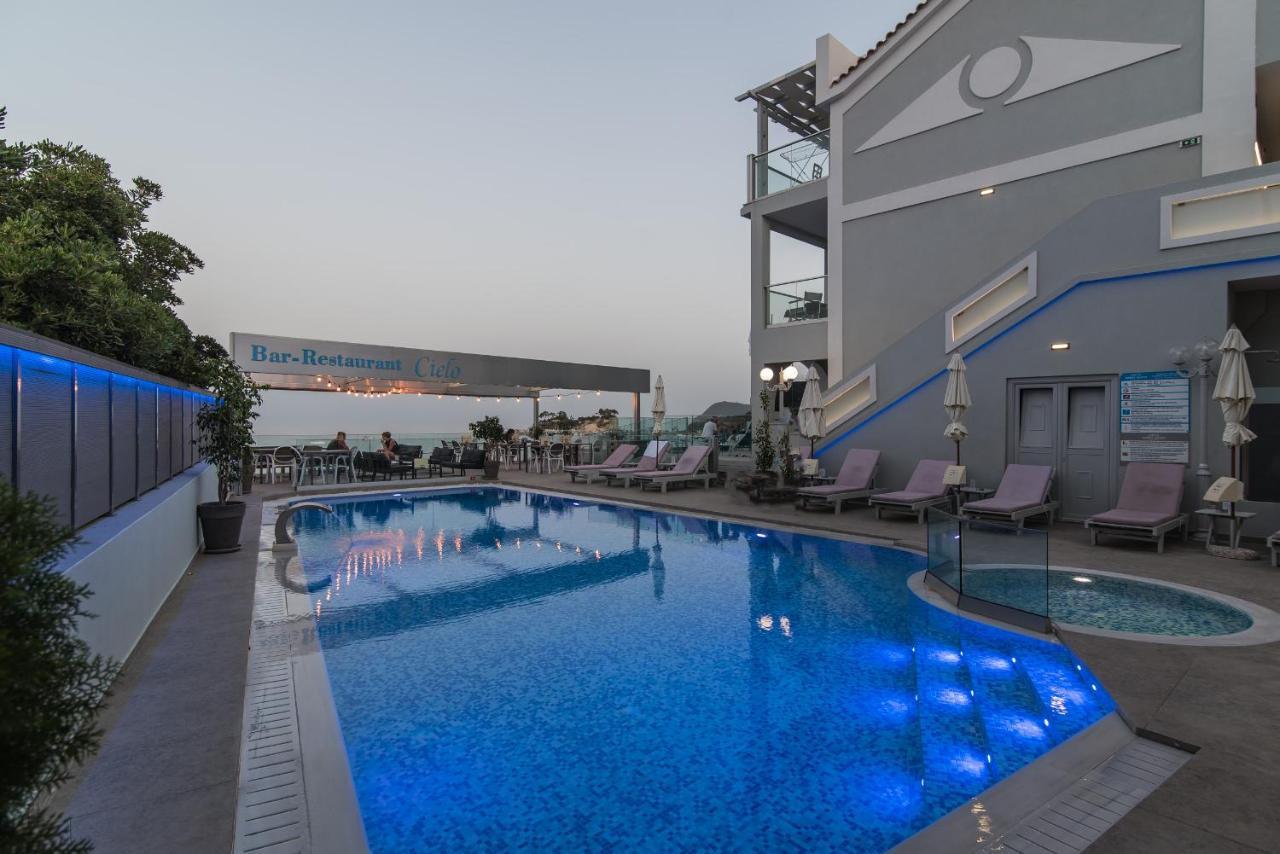Denise Beach Hotel ラガナス エクステリア 写真